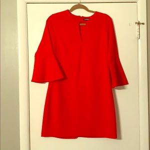 Express red dress!